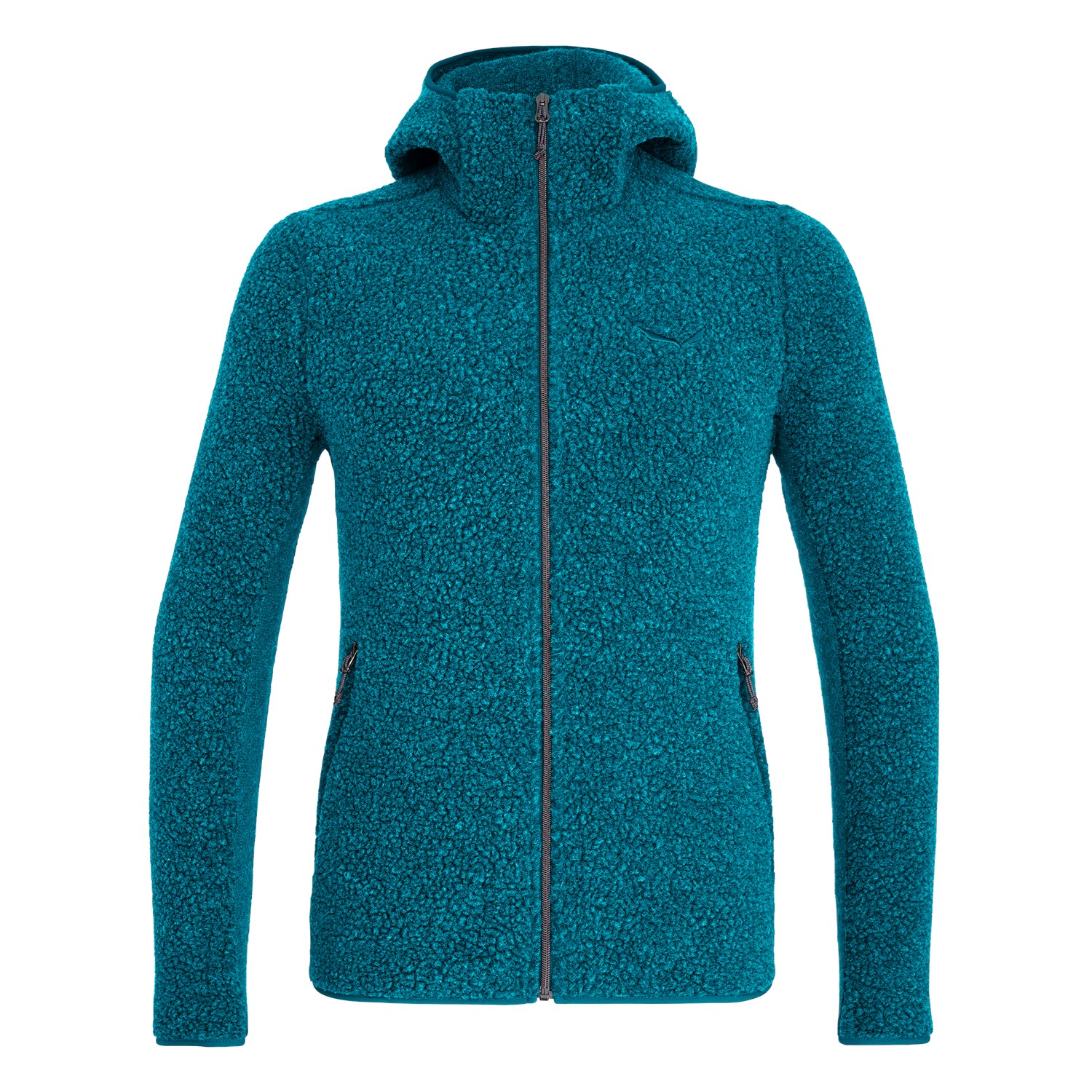 Salewa Men's Fanes Shearling Wool Insulation Down Jacket Blue GOU-075164